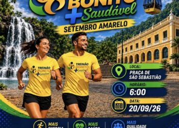 Card de apresentação do Treinão Bonito + Saudável - Setembro Amarelo